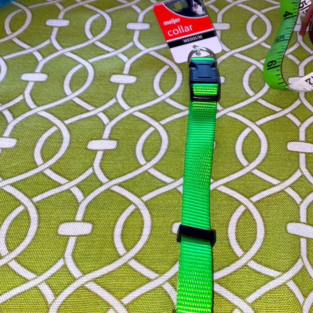 New Meijer medium dog collar